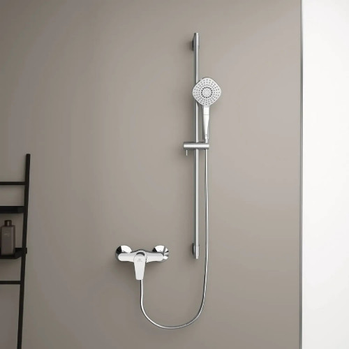Miscelatore monocomando esterno doccia Cerafine D cromo - Ideal Standa