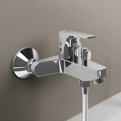 Miscelatore monocomando esterno vasca/doccia Cerafine D cromo | Ideal