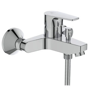 Miscelatore monocomando esterno vasca/doccia Cerafine D cromo | Ideal 2