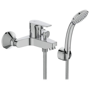 Miscelatore monocomando esterno vasca/doccia Cerafine D cromo | Ideal