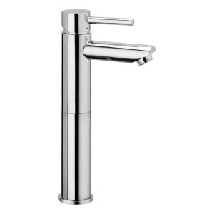 Miscelatore monocomando lavabo alto senza scarico Stick cromo - Paffon