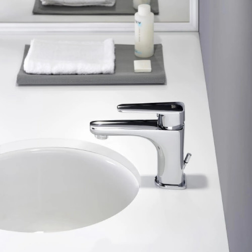 Miscelatore lavabo con scarico automatico Sly cromo - Paffoni