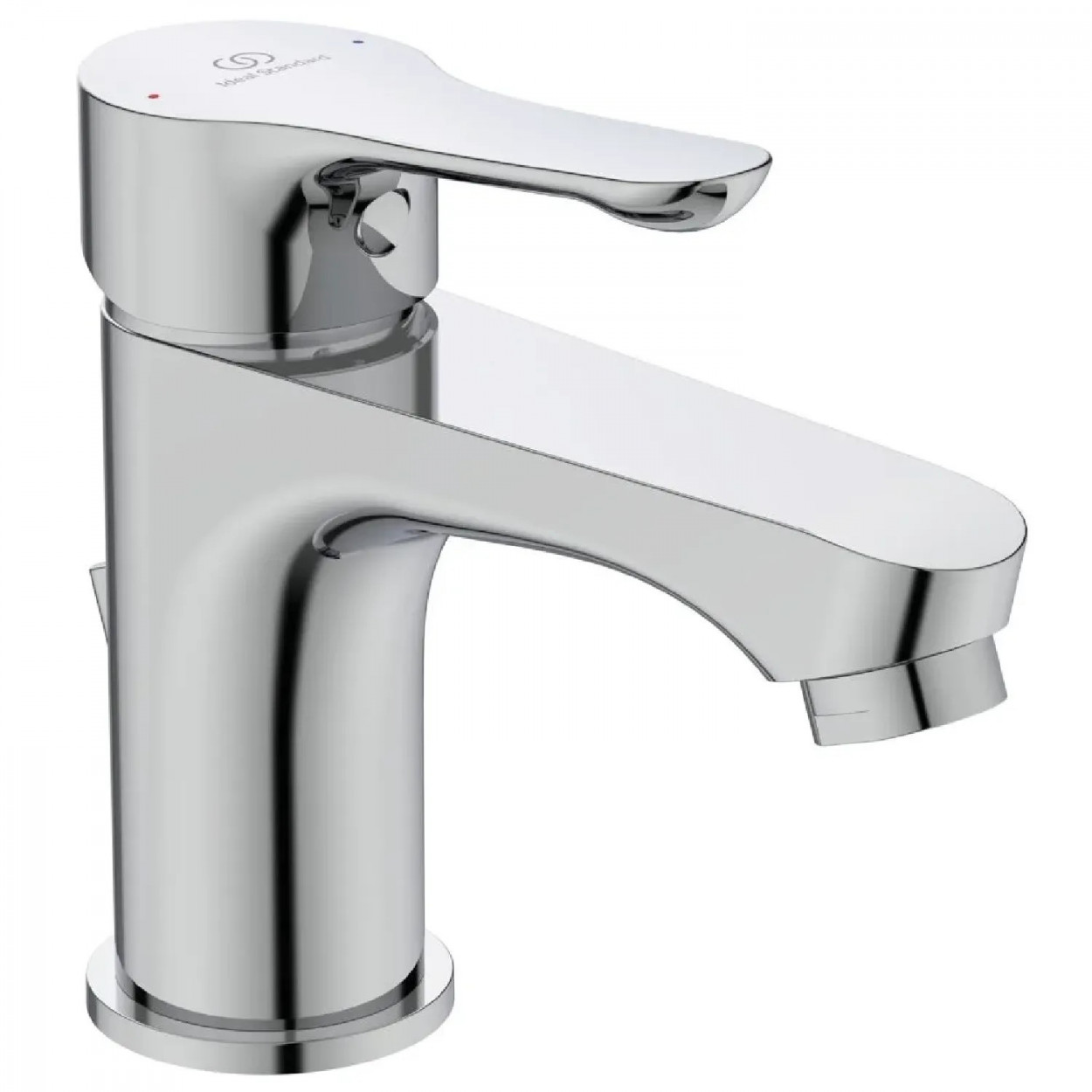 Miscelatore monocomando per lavabo Alpha con scarico cromo – Ideal Sta