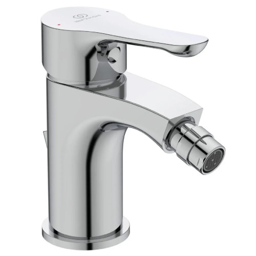Miscelatore Monocomando per Bidet Alpha con Scarico Cromo | Ideal Stan
