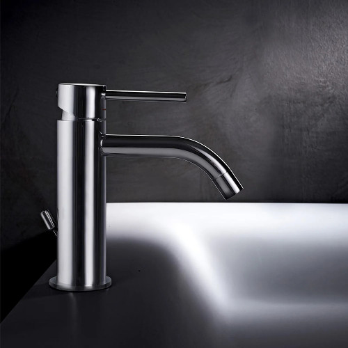 Miscelatore lavabo con scarico automatico Light cromo - Paffoni