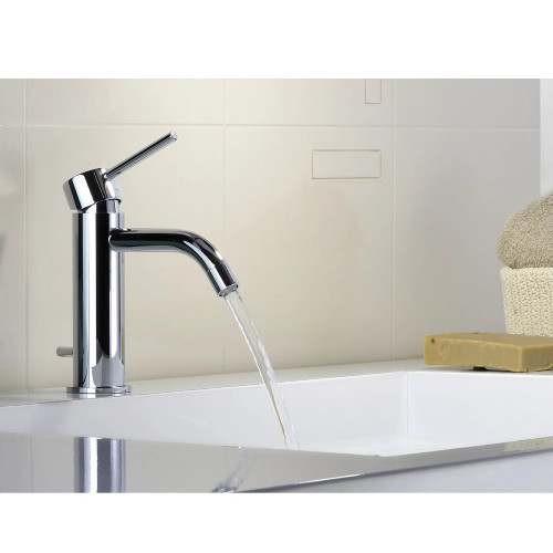 Miscelatore lavabo con scarico automatico Light cromo - Paffoni