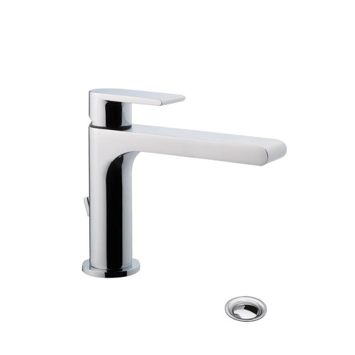 Miscelatore lavabo monoforo con scarico Jeans cromo Bellosta