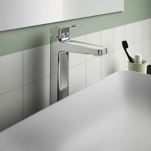 Miscelatore monocomando alto lavabo Ceraplan senza scarico cromo | Ide