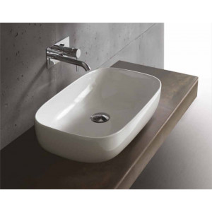 Lavabo d'appoggio 50x38 cm Dream bianco lucido - Eleganza e qualità Ga