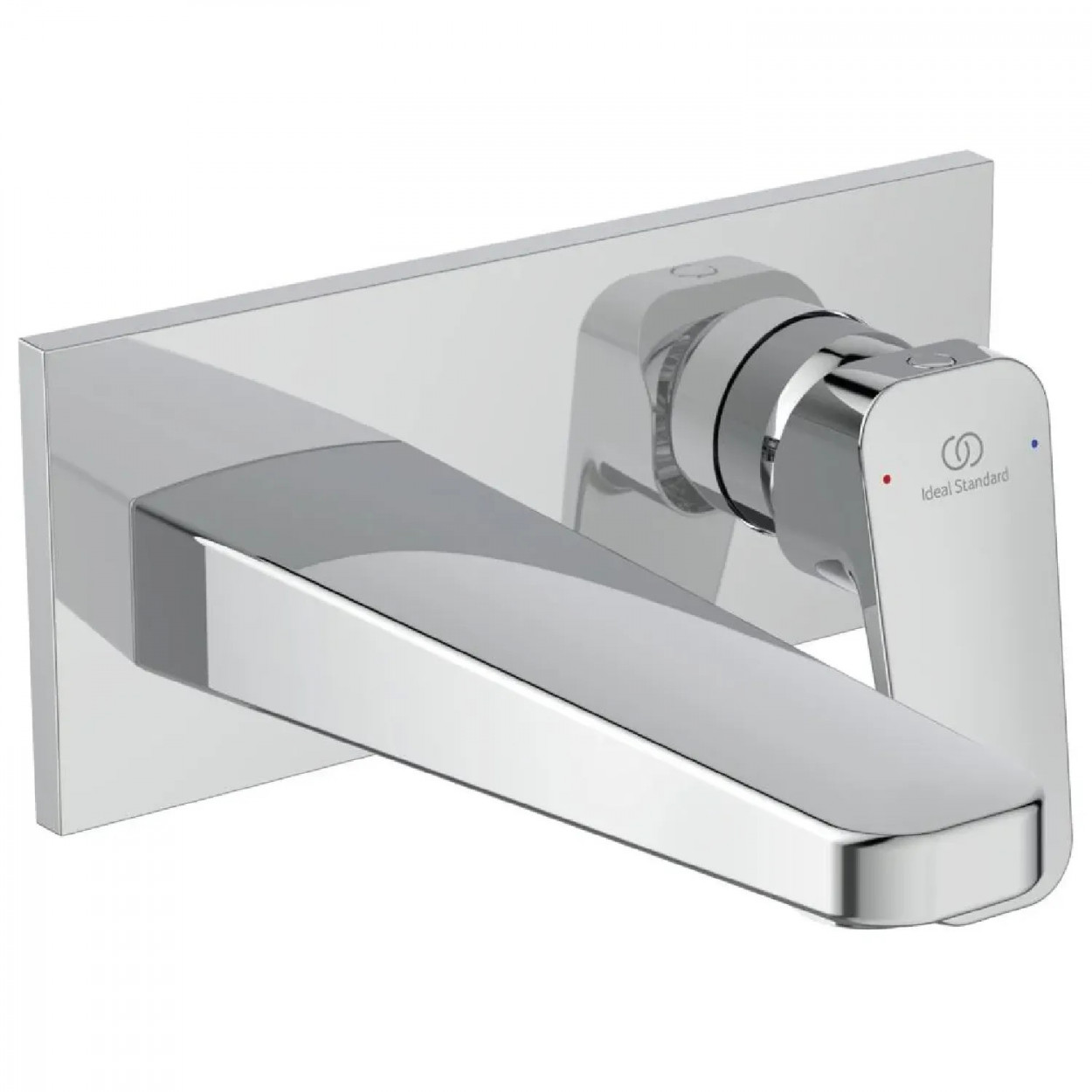 Miscelatore monocomando a parete per lavabo Ceraplan cromo – Ideal Sta