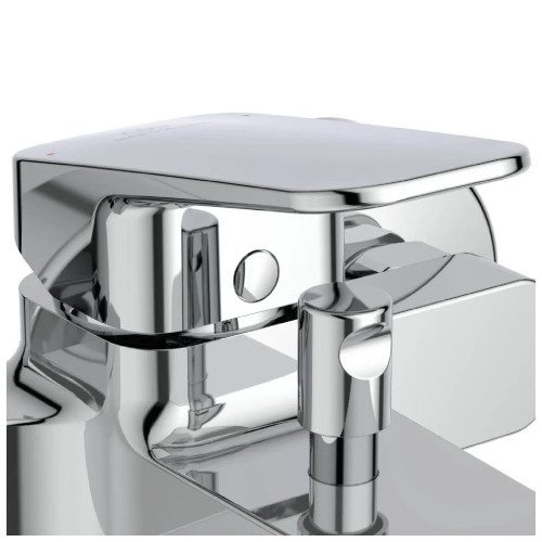 Set miscelatore monocomando esterno vasca/doccia Ceraplan cromo