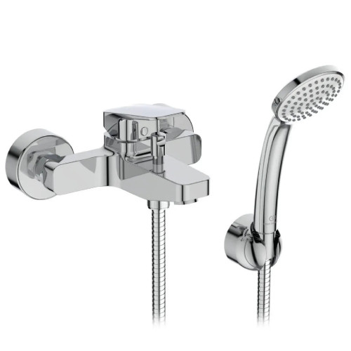 Set miscelatore monocomando esterno vasca/doccia Ceraplan cromo