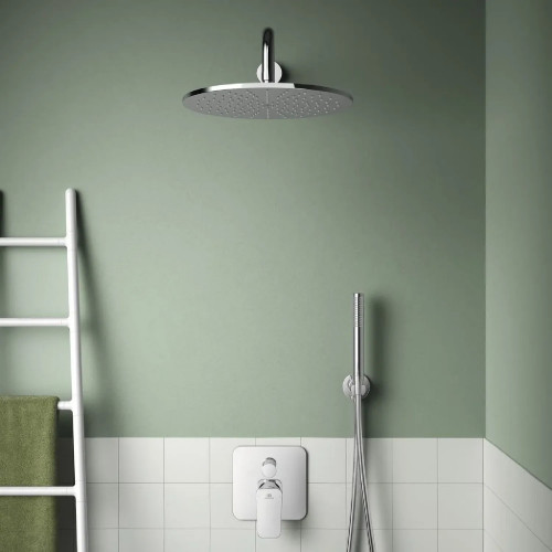 Miscelatore incasso vasca/doccia Ceraplan cromo con deviatore | Ideal