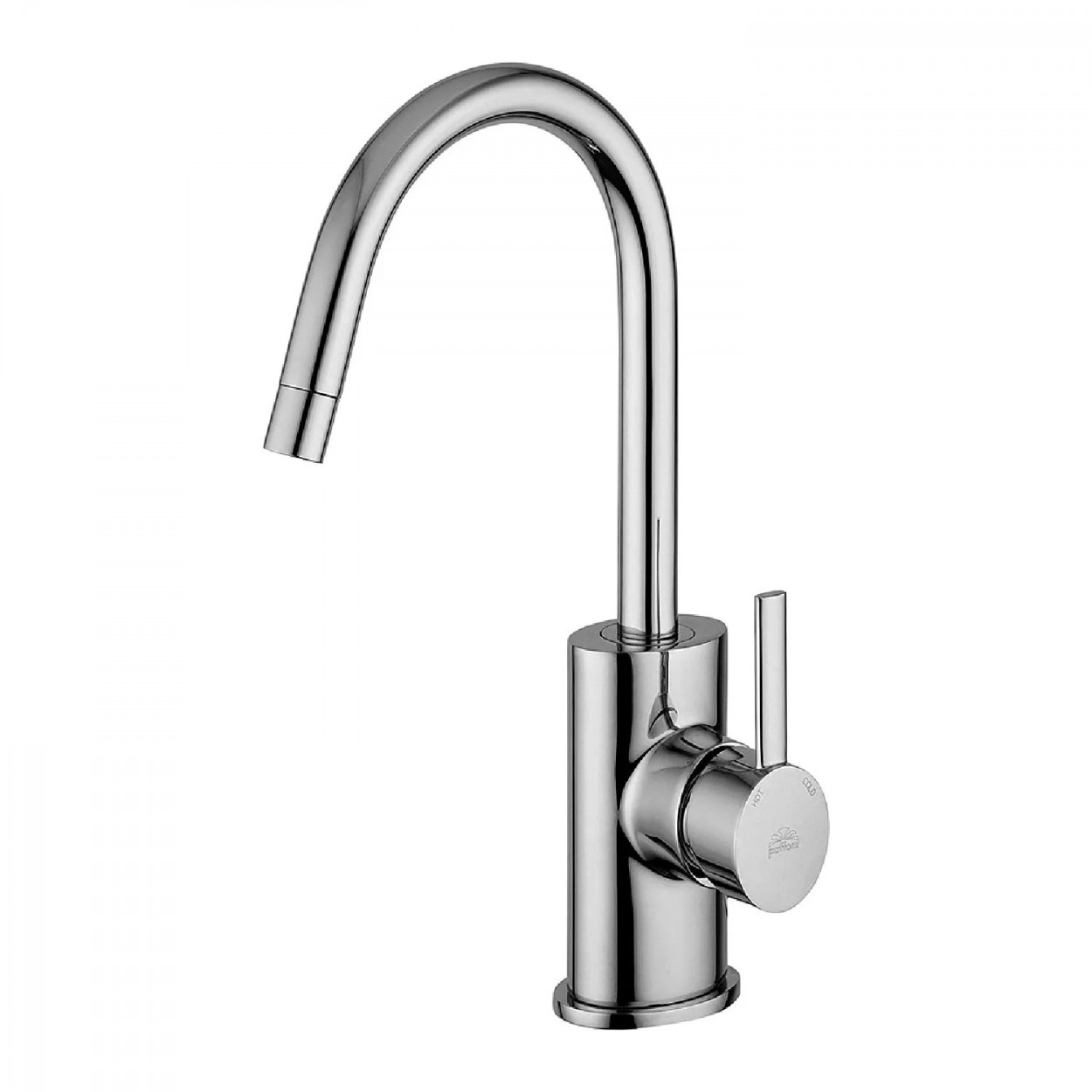 Miscelatore lavabo con canna orientabile senza scarico Berry cromo - P