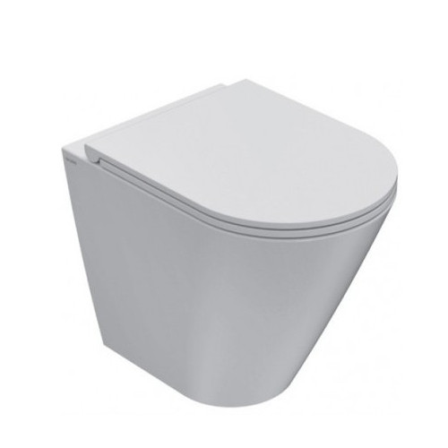 Vaso WC a terra Forty3 52x36 cm bianco lucido - Globo | Meglioalge.it
