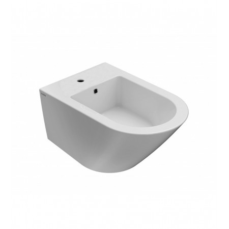 Bidet sospeso filo muro Forty3 57x36 cm bianco lucido - Ceramica Globo