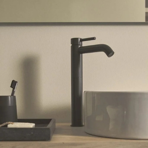 Miscelatore lavabo Ceraline nero opaco senza scarico – Ideal Standard