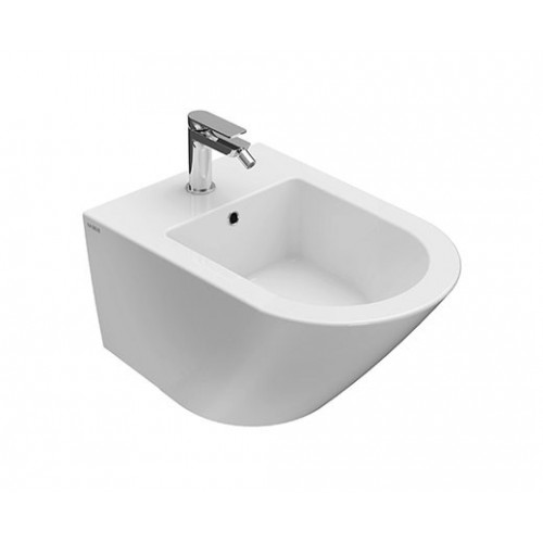 Bidet sospeso monoforo Forty3 52x36 cm bianco lucido - Ceramica Globo