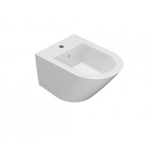 Bidet sospeso monoforo Forty3 52x36 cm bianco lucido - Ceramica Globo
