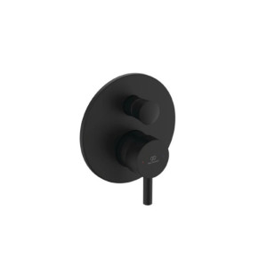 Miscelatore monocomando incasso vasca/doccia Ceraline nero opaco - Ide