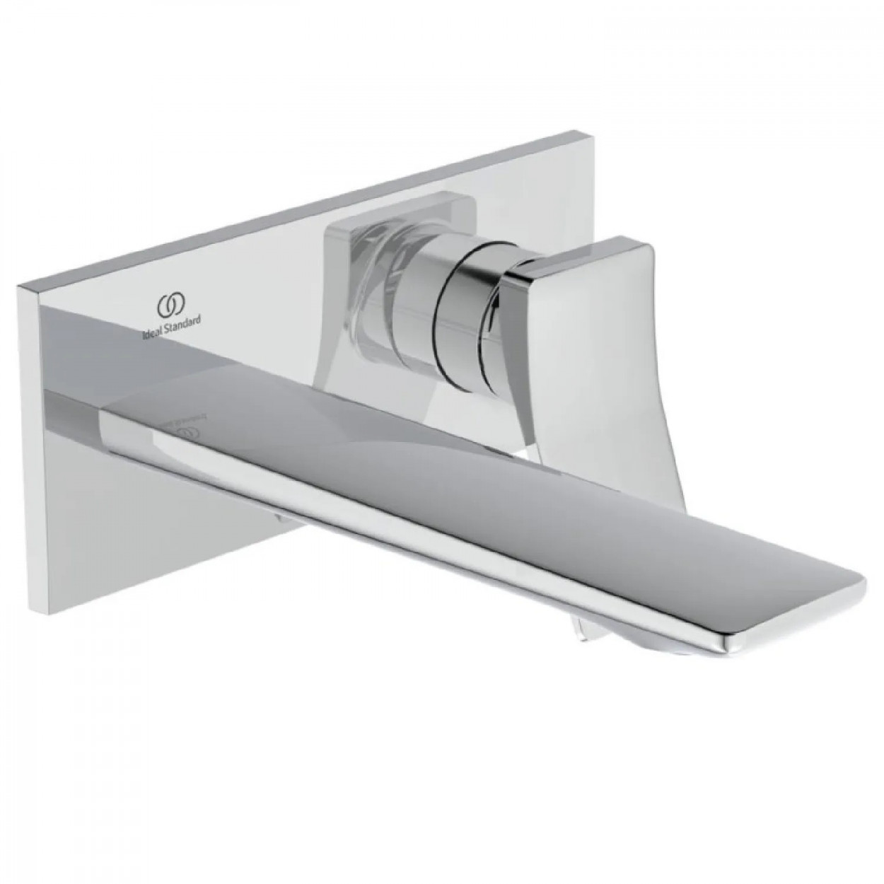 Miscelatore monocomando a parete per lavabo Conca cromo – Ideal Standa