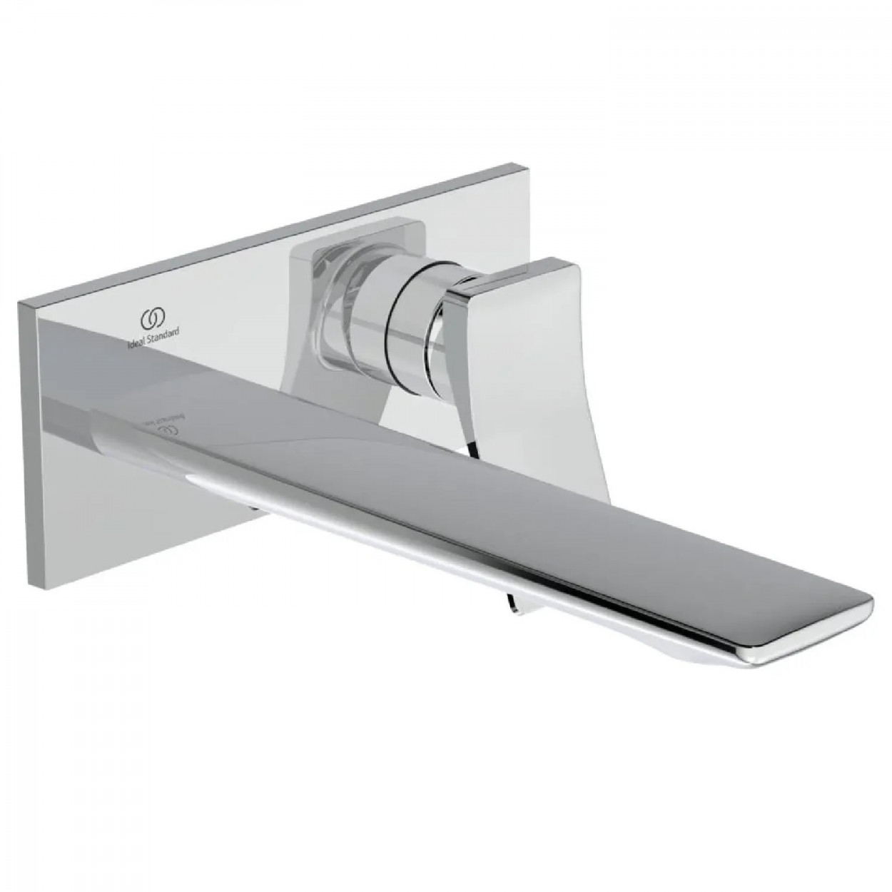 Miscelatore monocomando a parete per lavabo Conca 23 cm cromo – Ideal