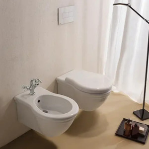 Vaso sospeso 57 cm Paestum bianco lucido - Ceramica Globo | Meglioalge 2