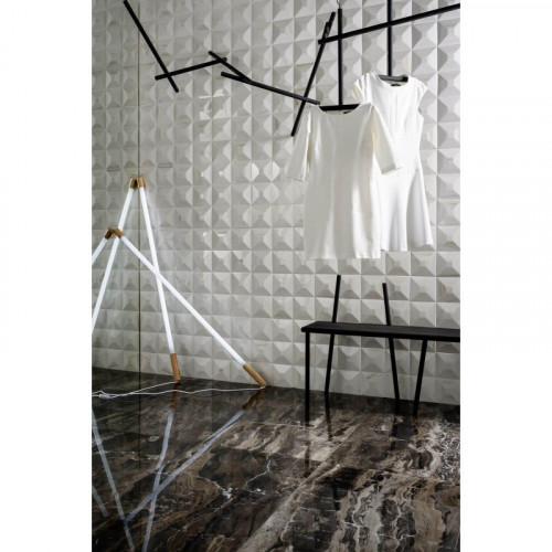 Allmarble Lasa Tozzetto 3D Lux 15x15 cm - Eleganza by Marazzi