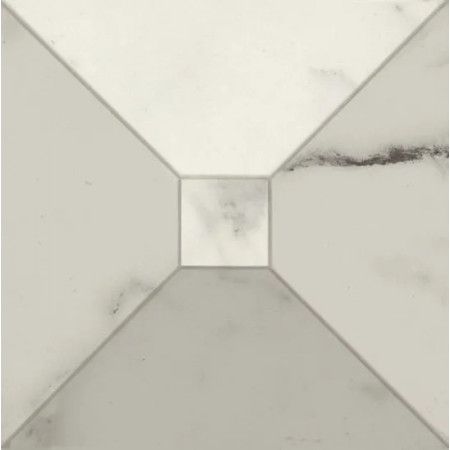 Allmarble Statuario Tozzetto 3D Lux 15x15 cm Marazzi