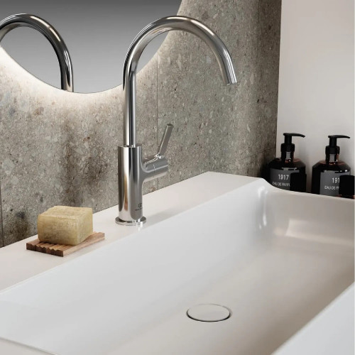Miscelatore monocomando lavabo bocca alta Joy cromo - Ideal Standard
