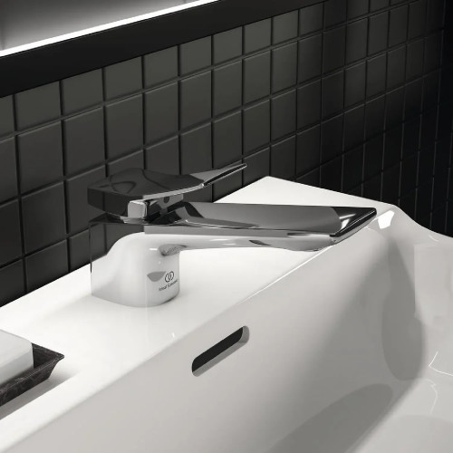 Miscelatore monocomando lavabo Conca con scarico cromo | Ideal Standar