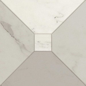 Allmarble Altissimo Tozzetto 3D Lux 15x15 cm - Eleganza by Marazzi