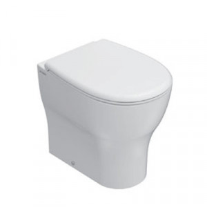 Vaso WC a Terra Grace Senza Brida Bianco Lucido - Ceramica Globo