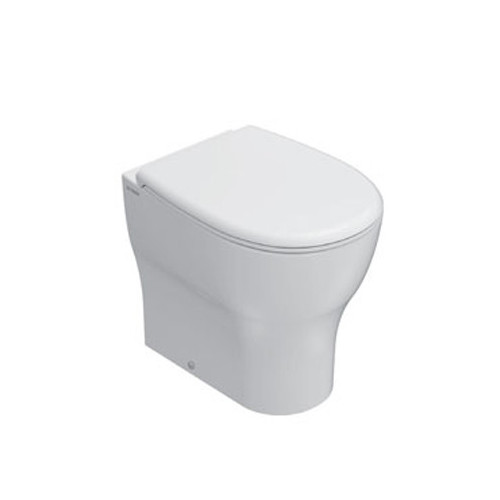Vaso WC a Terra Grace Senza Brida Bianco Lucido - Ceramica Globo