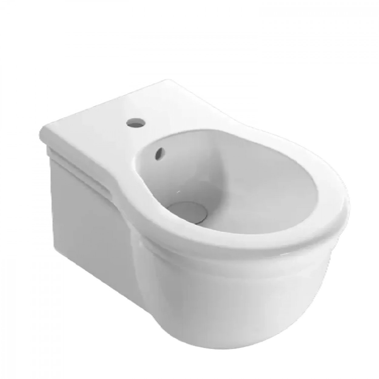 Bidet sospeso 57 cm Paestum bianco lucido - Globo