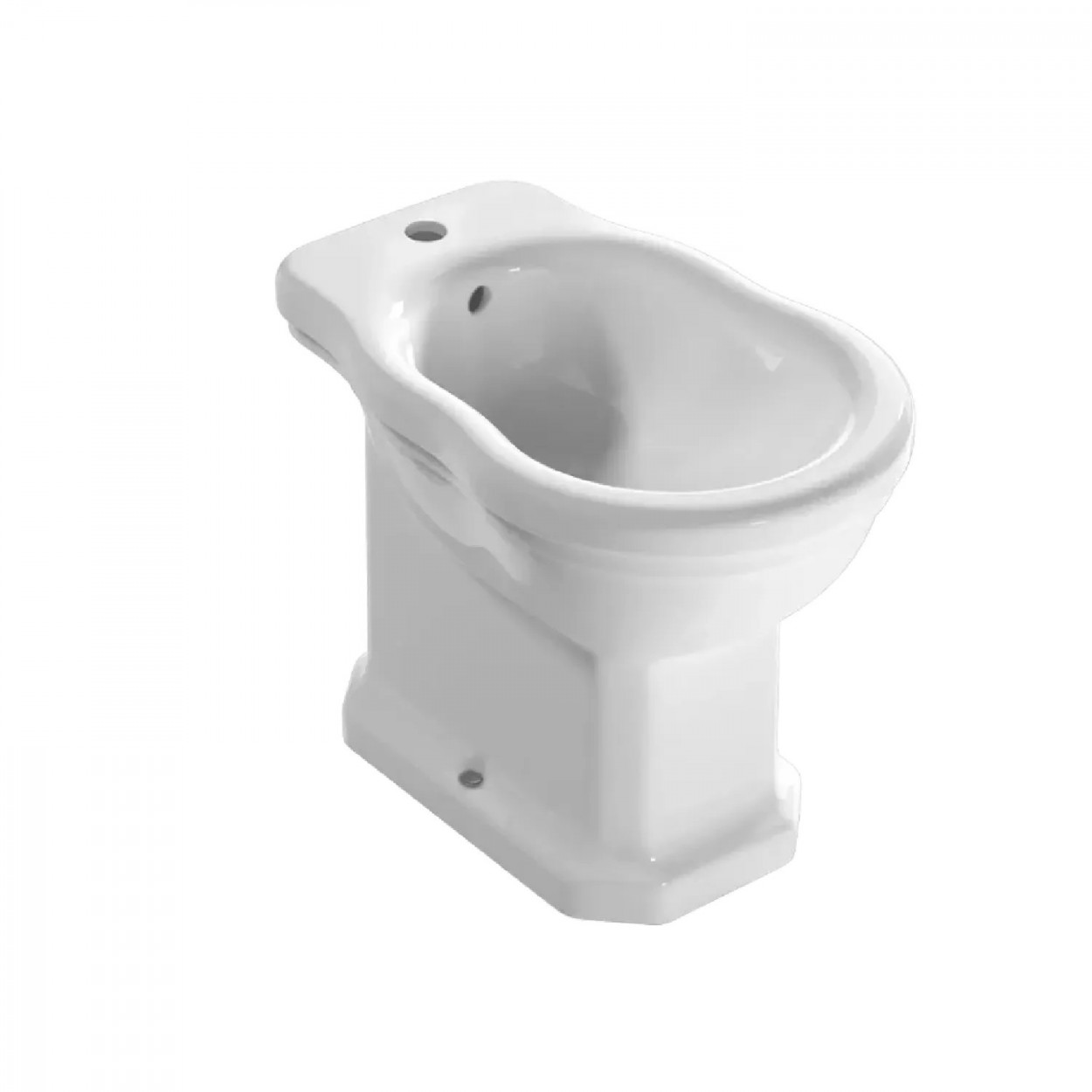 Bidet a terra 57 cm Paestum bianco lucido - Globo