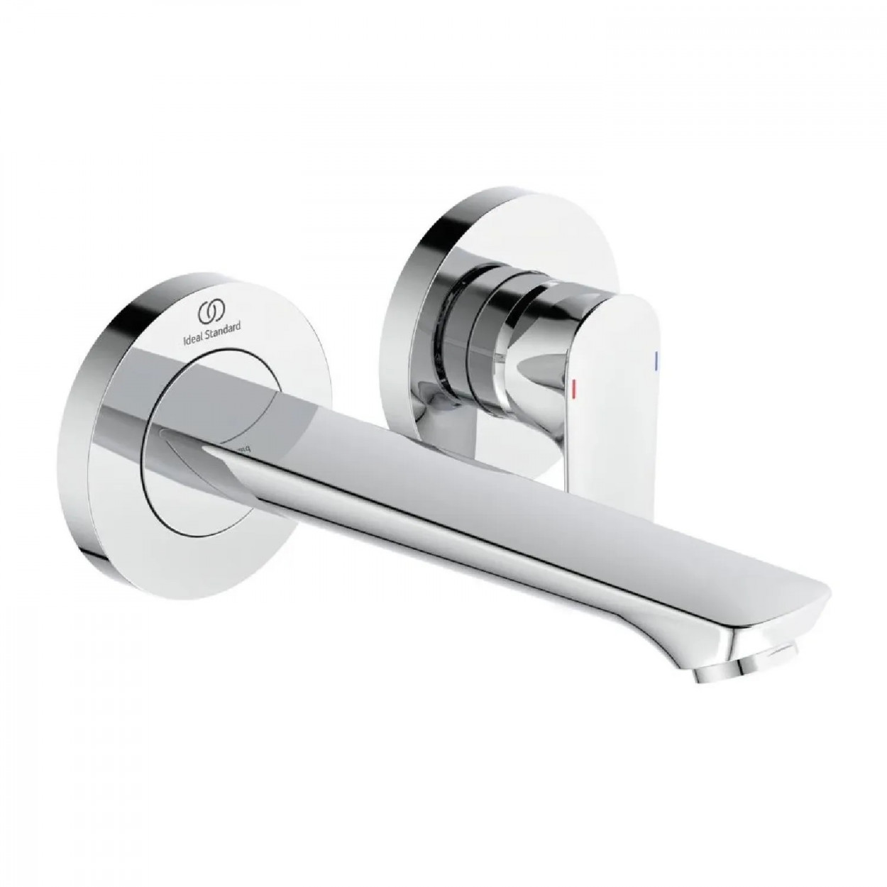 Miscelatore monocomando a parete per lavabo Connect Air cromo – Ideal