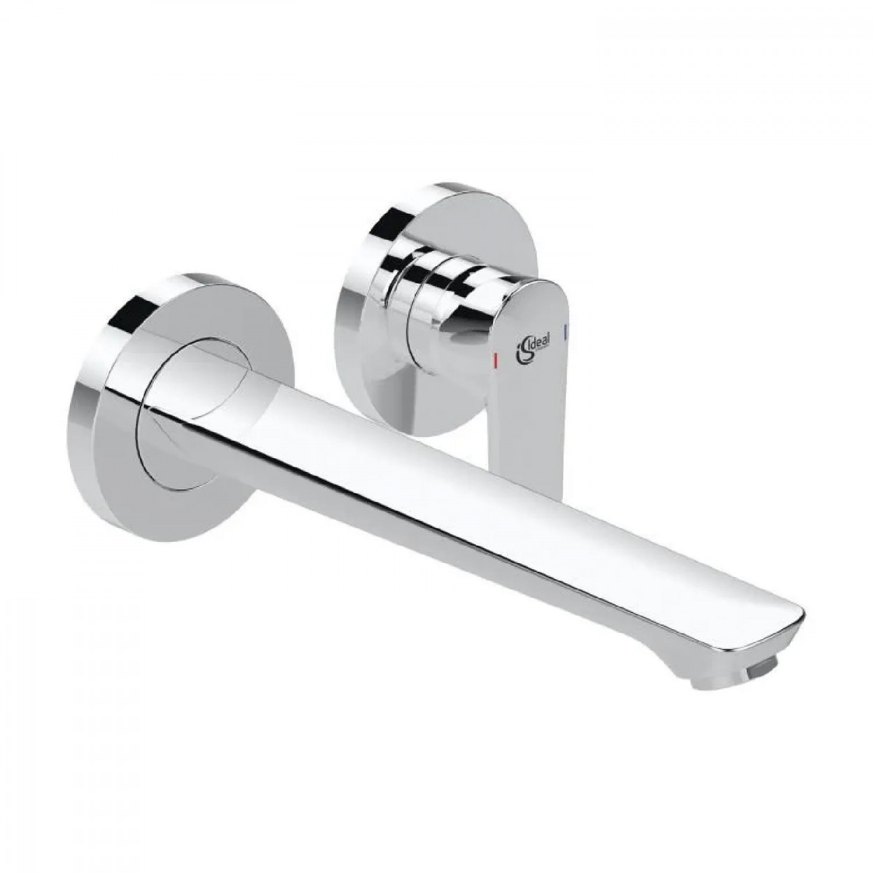 Miscelatore monocomando a parete per lavabo Connect Air 22,5 cm cromo