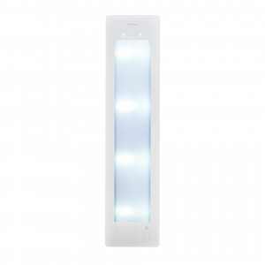 Lampada a infrarossi naturale Solarium+LuceUV Round M bianco - Sunshow 2
