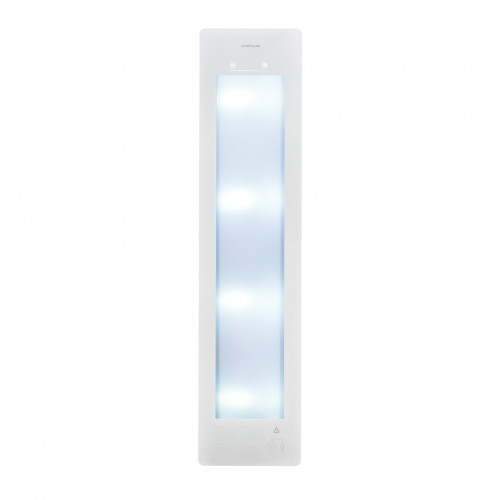 Lampada a infrarossi naturale Solarium+LuceUV Round M bianco - Sunshow