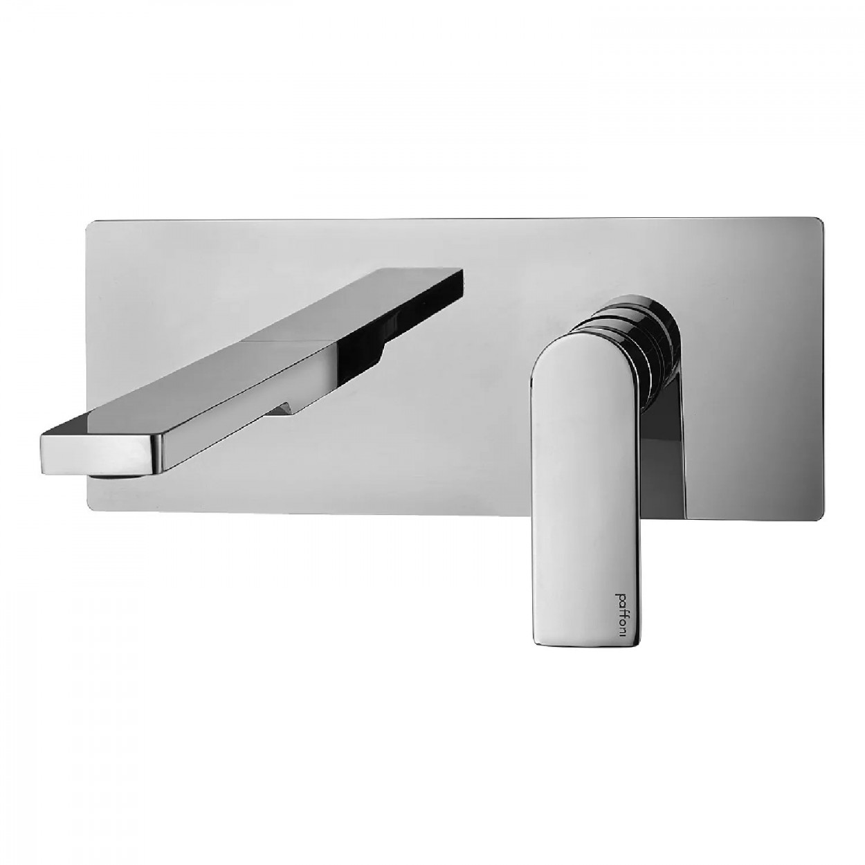 Miscelatore incasso lavabo 15 cm a muro con piastra Tango cromo - Paff