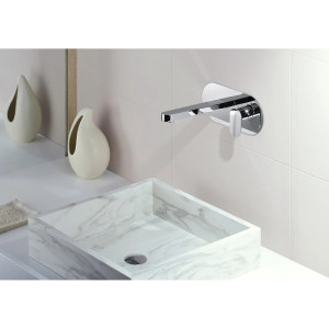 Miscelatore incasso lavabo parete 15 cm Candy cromo - Paffoni 2