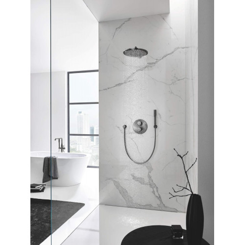 Soffione Doccia a Parete Rainshower Cosmopolitan 310 1 Getto Grafite S