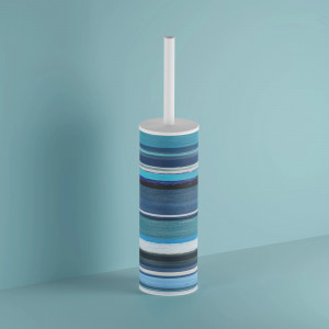 Portascopino da appoggio Mare interno bianco opaco - Inda 2