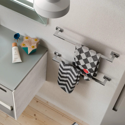 Set accessori bagno Lea cromo lucido - Inda