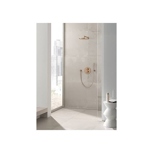 Soffione Doccia a Parete Rainshower Cosmopolitan 310 Oro Rosa Spazzola