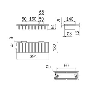 Cestino portaoggetti Hotellerie 39 cm cromo - Inda 2