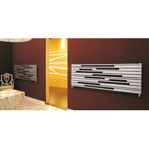 Radiatore orizzontale Stradivari h1600x570 mm inox satinato – Cordivar 2