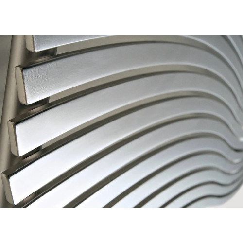 Radiatore orizzontale Lola h450x1516 mm inox lucido – Cordivari