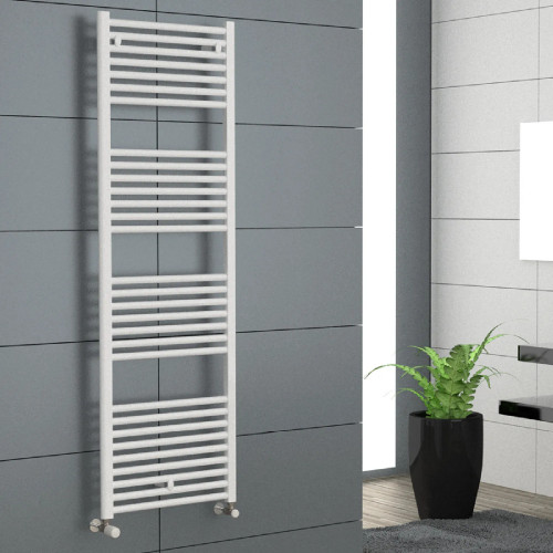 Scaldasalviette elettrico Lisa 22 h1800x500 mm bianco - Cordivari